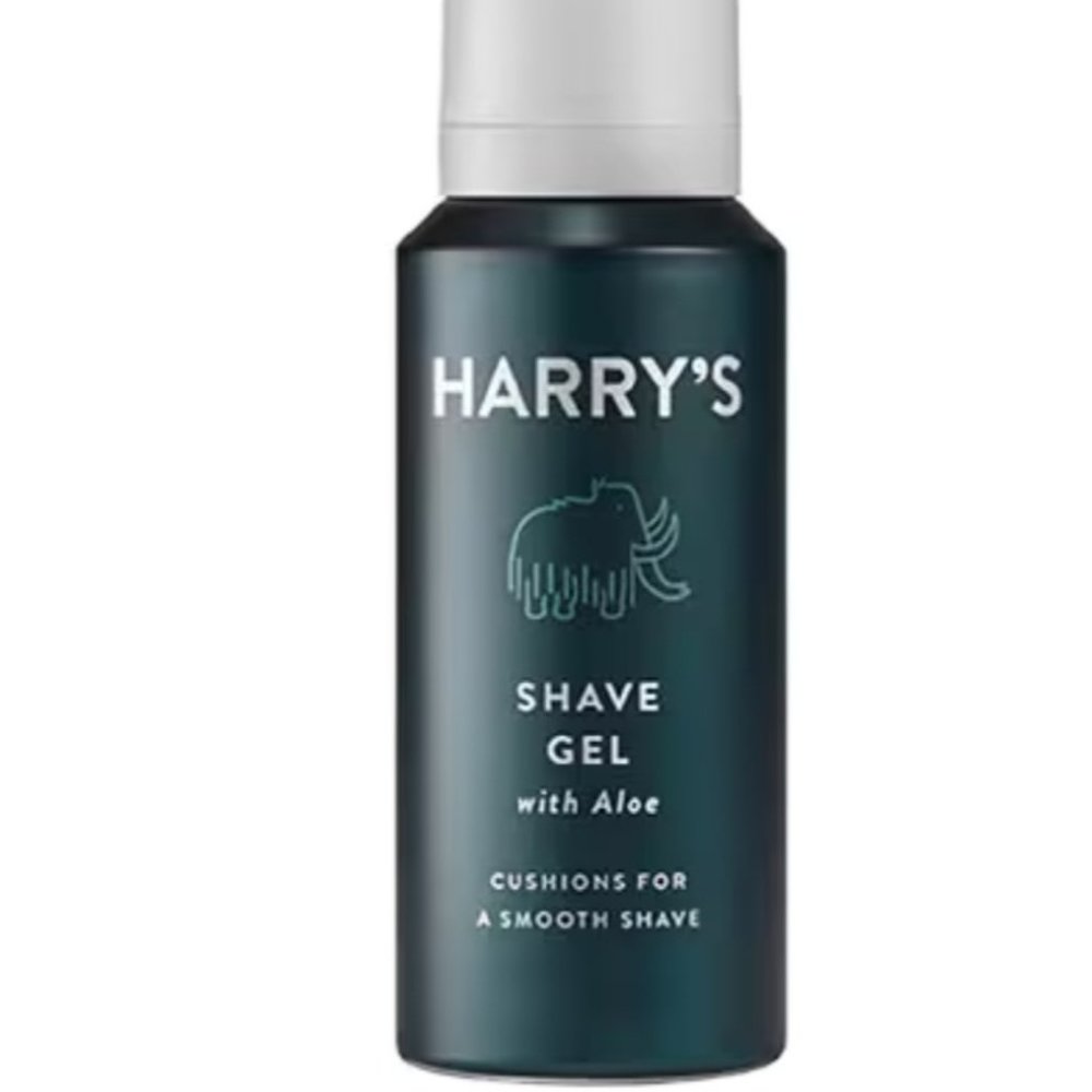 NEW HARRY'S SHAVE GEL with ALOE TRAVEL SIZE
